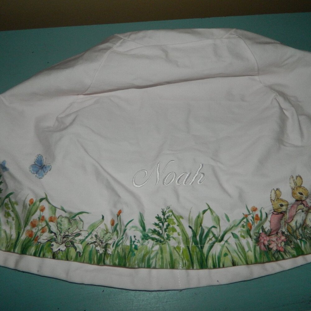 Pottery Barn Kids Peter Rabbit Flopsy Easter Basket Liner "Noah" (L-21)